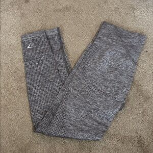 Gymshark vital seamless leggings. Gray size small